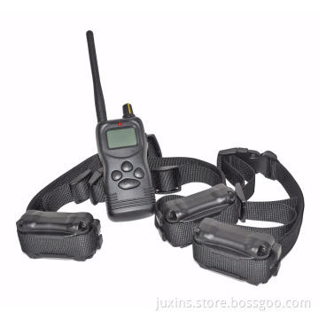 Petrainer PET900-3 1000M Electric Shock Dog Training Collar For 3 Dogs